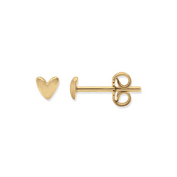 Gold Oh My Heart Stud