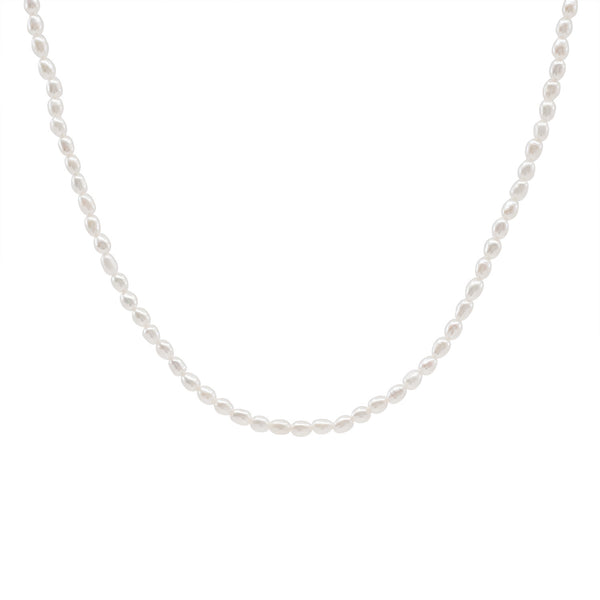 Gold Freshwater Pearl Necklace