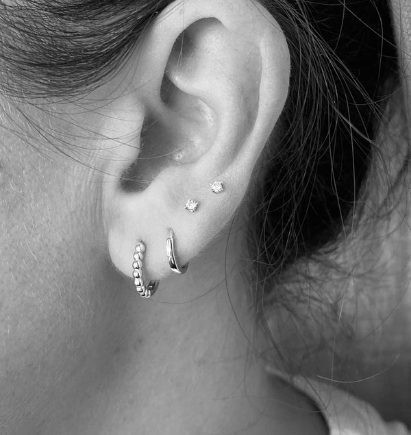 Silver Tiny Huggies