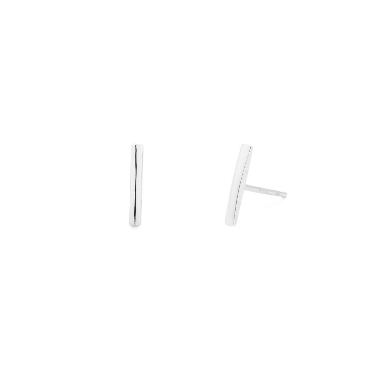 Silver Bar Studs