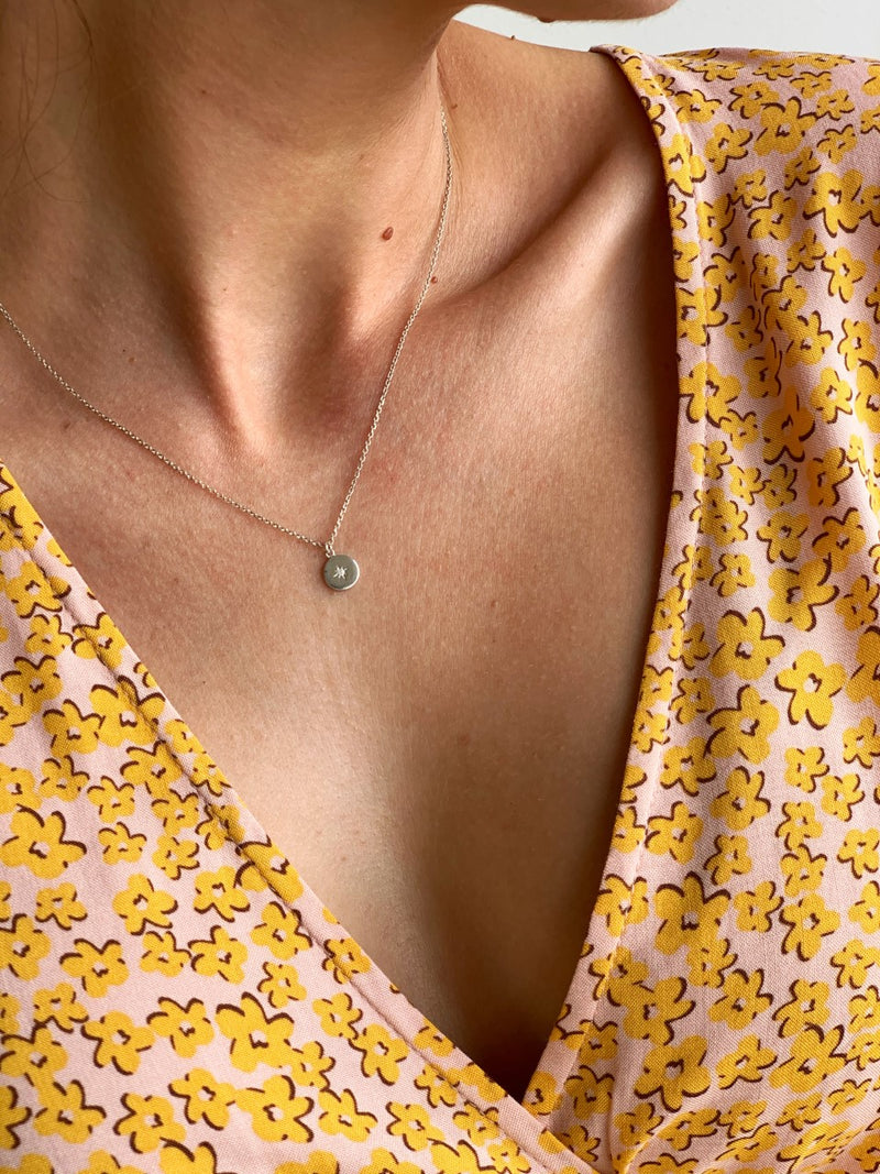 ROSE GOLD GUARDIAN PENDANT NECKLACE